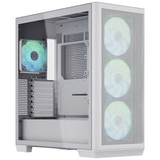 AeroCool Creator C1 Midi Tower weiss
