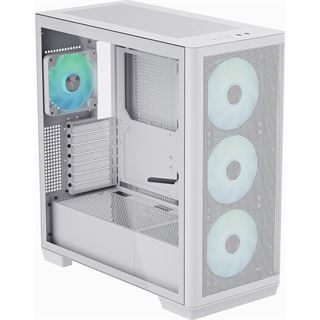 AeroCool Creator C1 Midi Tower weiss
