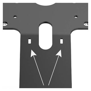 Compulocks VESA Fixed 45 Degree Core Counter Stand or Wall Mount -
