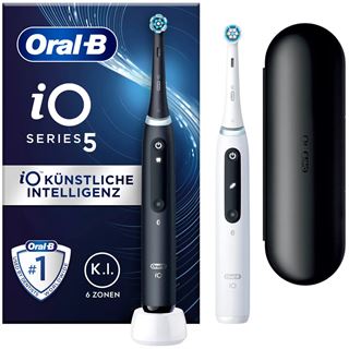 Braun Oral-B iO Series 5 Black/ White mit 2. Handst&uuml;ck