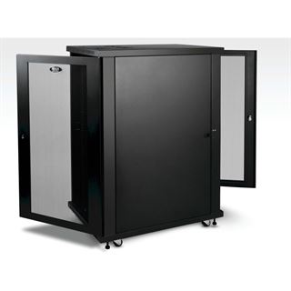 EATON TRIPPLITE SmartRack 24U Mid-Depth Half-Height Rack Enclosure