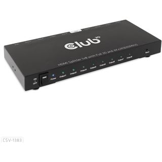 Club3D HDMI Splitter 1 Eingang -> 8 Ausg&auml;nge 4K60Hz UHD retail