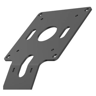 Compulocks K/iPad 10.2" SpaceEnc Counter/WallMnt BK