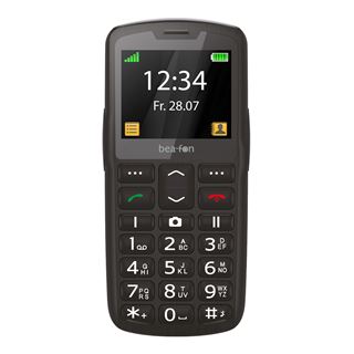 Beafon SL260 LTE, Silver Line, Großtastenhandy, schwarz-silber