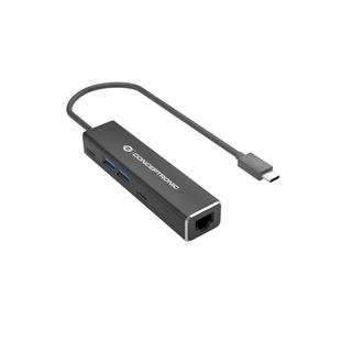 Conceptronic Adapter USB-C -> 2.5GbE 2xUSB-C USB-A 0.15m sw