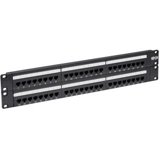 EATON TRIPPLITE 48-Port 2U Rack-Mount Cat6/Cat5 110 Patch Panel 568B