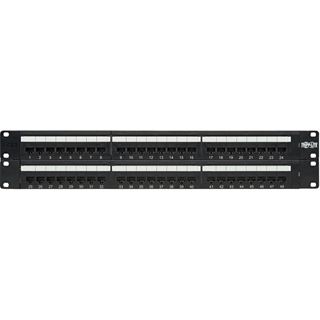 EATON TRIPPLITE 48-Port 2U Rack-Mount Cat6/Cat5 110 Patch Panel 568B