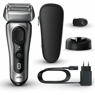 Braun Series 8 Rasierer 8517s mit 4+1 Scherkopf, silber
