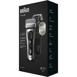 Braun Series 8 Rasierer 8517s mit 4+1 Scherkopf, silber