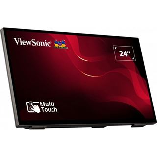 24" (60,96cm) ViewSonic Touchscreen-Monitor TD2465 schwarz