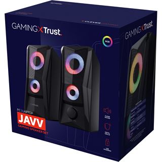 TRUST GXT606B JAVV GAMING LAUTSPRECHER SET 25108 schwarz RGB