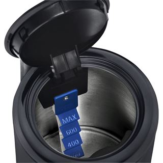 WMF Küchenminis Mini Reise-Wasserkocher deep black
