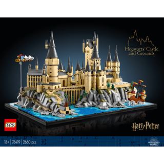 LEGO Harry Potter 76419 Schloss Hogwarts mit Schlossgelände,