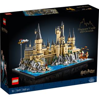 LEGO Harry Potter 76419 Schloss Hogwarts mit Schlossgelände,