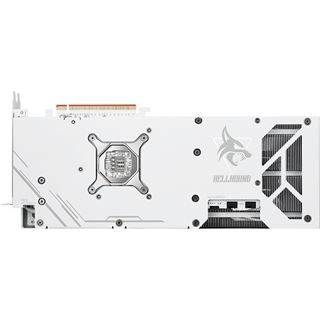 16GB PowerColor Radeon RX 7800 XT Hellhound Spectral White Aktiv PCIe