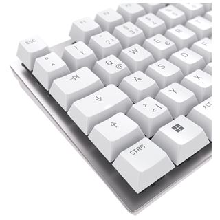 CHERRY KC 200 MX Cherry MX2A Silent Red USB Deutsch wei&szlig;/silber