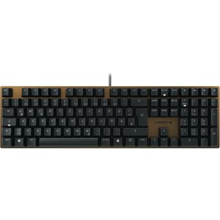 CHERRY KC 200 MX Cherry MX2A Silent Red USB Deutsch braun