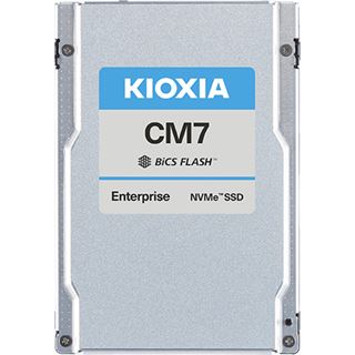 3.84TB KIOXIA SSD CM7-R, 2.5 Zoll, U.3 PCIe 5.0 x4, NVMe, SIE Bulk