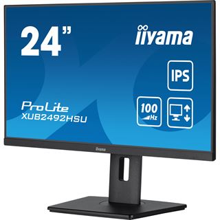 23,8" (60,47cm) iiyama ProLite XUB2492HSU-B6 schwarz 1920x1080