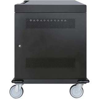 Manhattan Ladeschrank mit 32 Steckdosen Glast&uuml;r