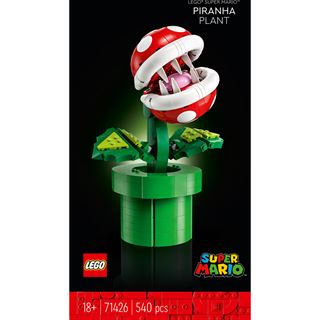 LEGO Super Mario 71426 Piranha-Pflanze Set, bewegliche Figur als Deko