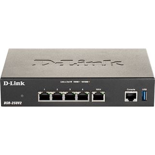 D-Link DSR-250V2 - Router - 4-Port-Switch - GigE