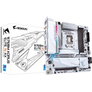 Gigabyte B760M AORUS Elite X AX Intel B760 So.1700 DDR5 mATX Retail