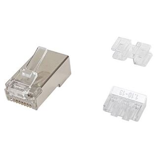 Equip Stecker Cat.6A RJ45 geschirmt 100 Stk