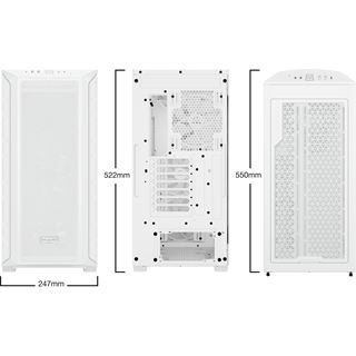 be quiet! Shadow Base 800 FX Midi Tower ohne Netzteil weiss