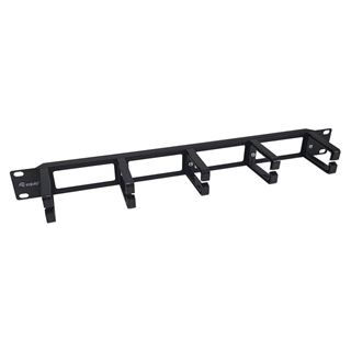 Equip 19" Kabelmanagement Panel Ausstattung 1HE schwarz