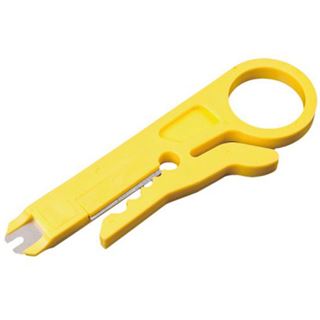 Equip Anlegewerkzeug LSA mit Einpress Abisolier Abschneide 129412