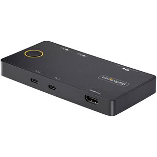 STARTECH USB-C KVM SWITCH 4K 60HZ 100W PD PASS-THROUGH