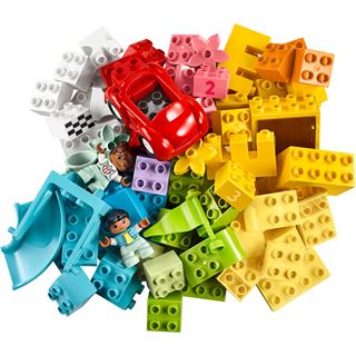 LEGO DUPLO 10914 Deluxe Steinebox, Baby-Lernspielzeug
