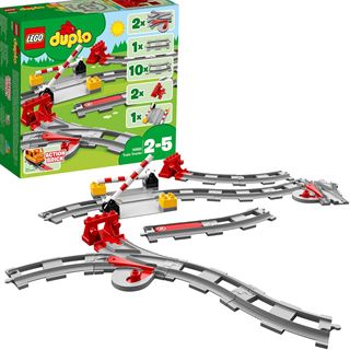 Lego DUPLO Eisenbahn Schienen 10882