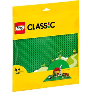LEGO Classic 11023 Grüne Bauplatte, Grundplatte für LEGO