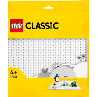 LEGO Classic 11026 Weiße Bauplatte, Grundplatte für LEGO