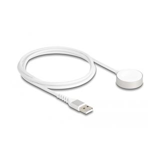 1.00m Delock USB Ladekabel für Apple Watch MFi weiß