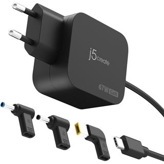 67 Watt J5CREATE GAN PD USB-C MINI CHARGER
