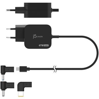 67 Watt J5CREATE GAN PD USB-C MINI CHARGER