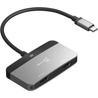 J5CREATE 8K USB-C TO DUAL HDMI DISPLAY