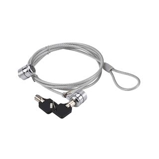 Conceptronic NBT Notebook/Laptop Dual Schl&uuml;sselschloss 1.5m