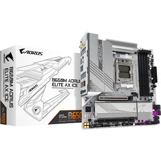 Gigabyte B650M AORUS Elite AX ICE AMD B650 So.AM5 DDR5 mATX Retail