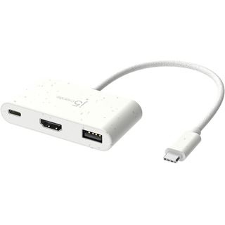J5CREATE ECO-FRIENDLY USB-C TO HDMI USB TYPE-A WITH POWER DELIVERY