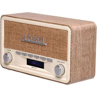 Denver DAB-18LW Digitalradio Holzoptik hell