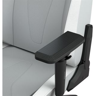 Corsair TC200 Fabric Gaming Chair - Standard Fit, Light Grey/White