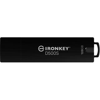 128GB Kingston IronKey D500S - USB-Flash-Laufwerk - TAA-konform