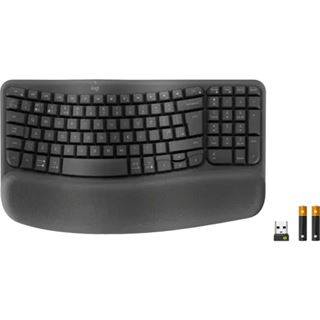 Logitech Wave Keys for Business - GRAPHITE - DEU - 2.4GHZ/BT - N/A -