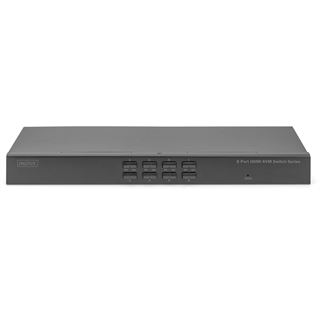 DIGITUS Digitus KVM-Switch, 8-Port, Single-Display, 4K, HDMI