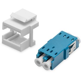 Digitus LWL Kupplung LC->LC Singlemode Duplex Keystone-Modul