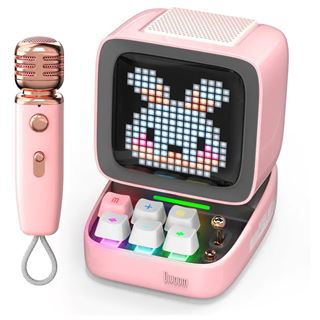 Divoom Lautsprecher DitooMic - pink